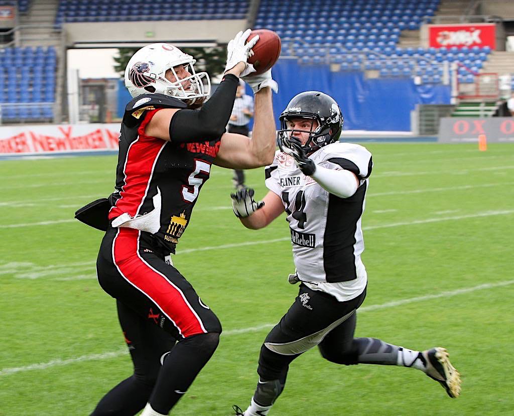 Foto: Karsten Reißner / New Yorker Lions (Evan Landi #5 WR / TE)