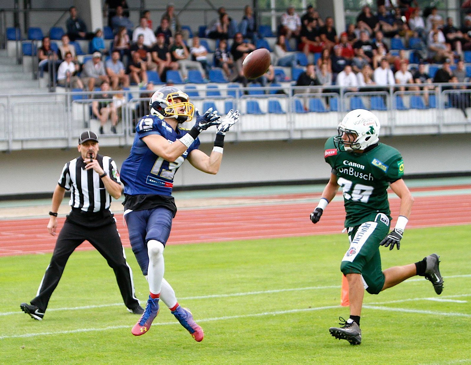 20160813 gg bielefeld d unverferth TD catch Baumgaertner