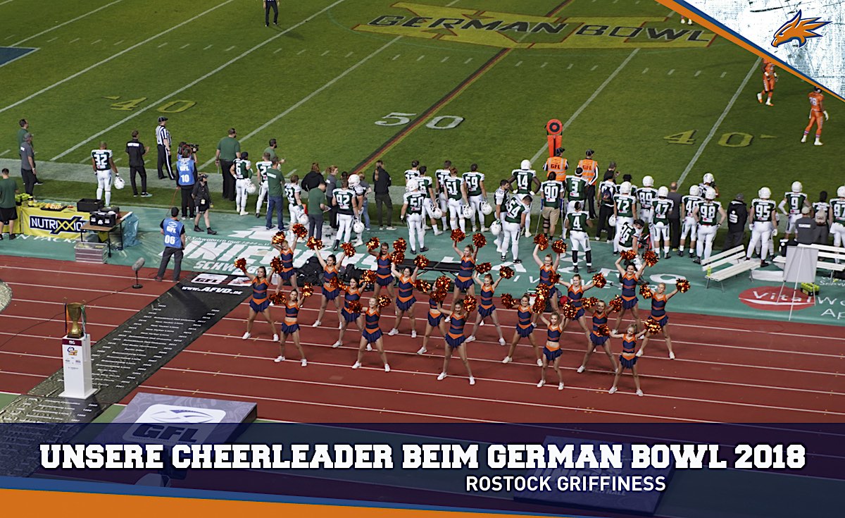 Cheers beim German Bowl 2018