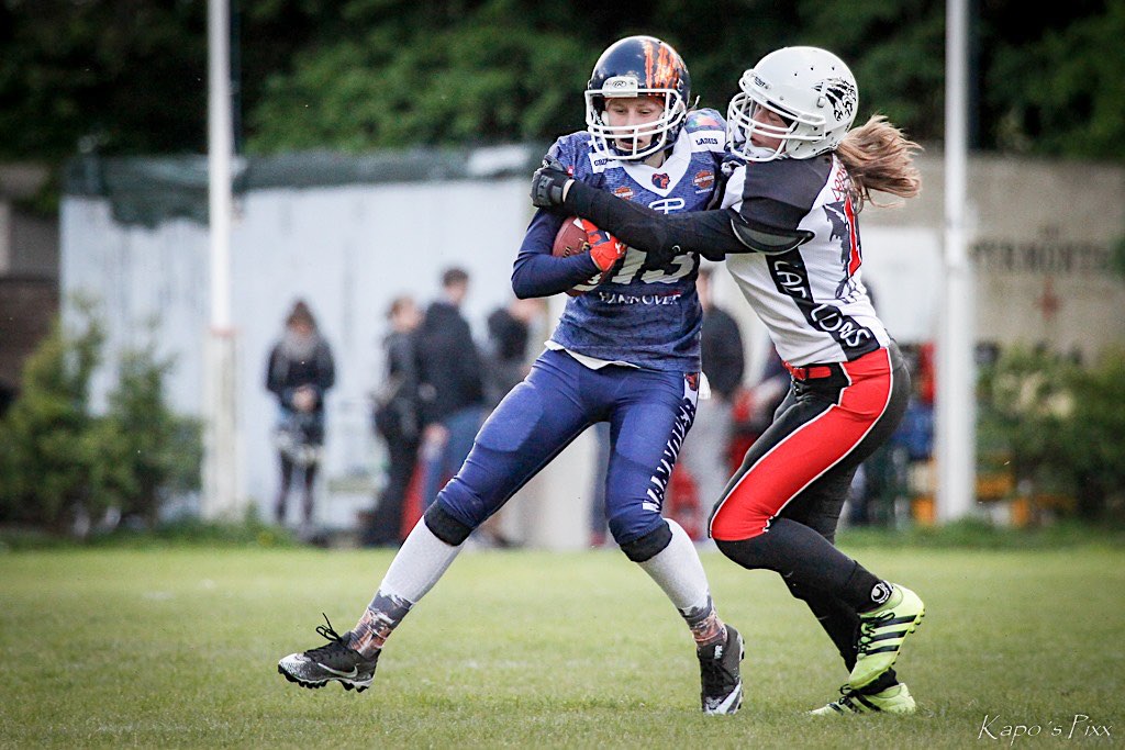 Lady Lions vs. Hannover Grizzlies Ladies (Foto: Kapo’s Pixx)