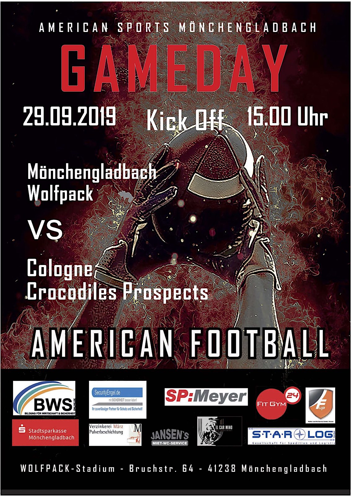 Gameday 29.09.2019