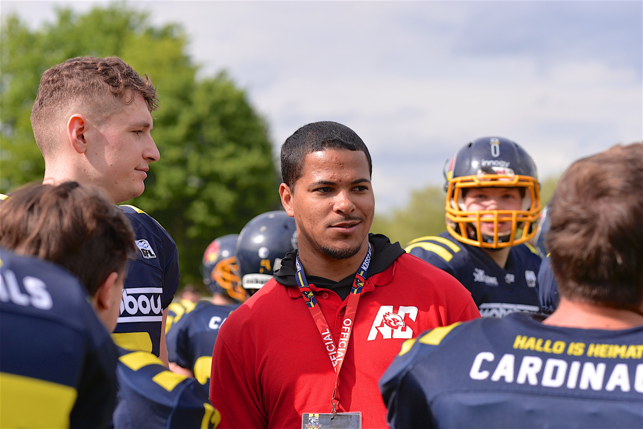 Defensive Back (DB) Coach Donnie Avant (Foto: Nick Jungnitsch)