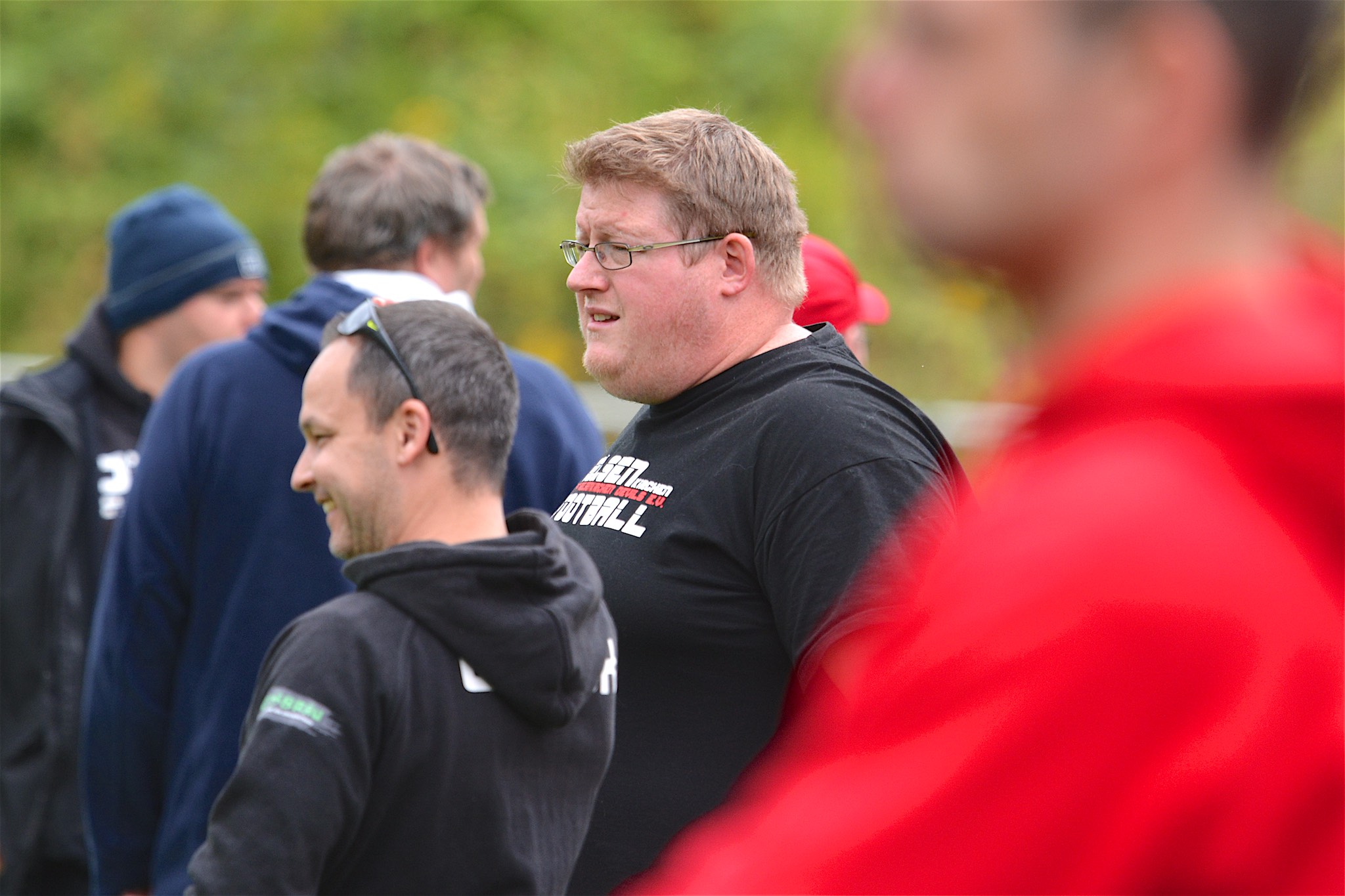 O-Line Coach Jan Kärner (Foto: Oliver Jungnitsch)