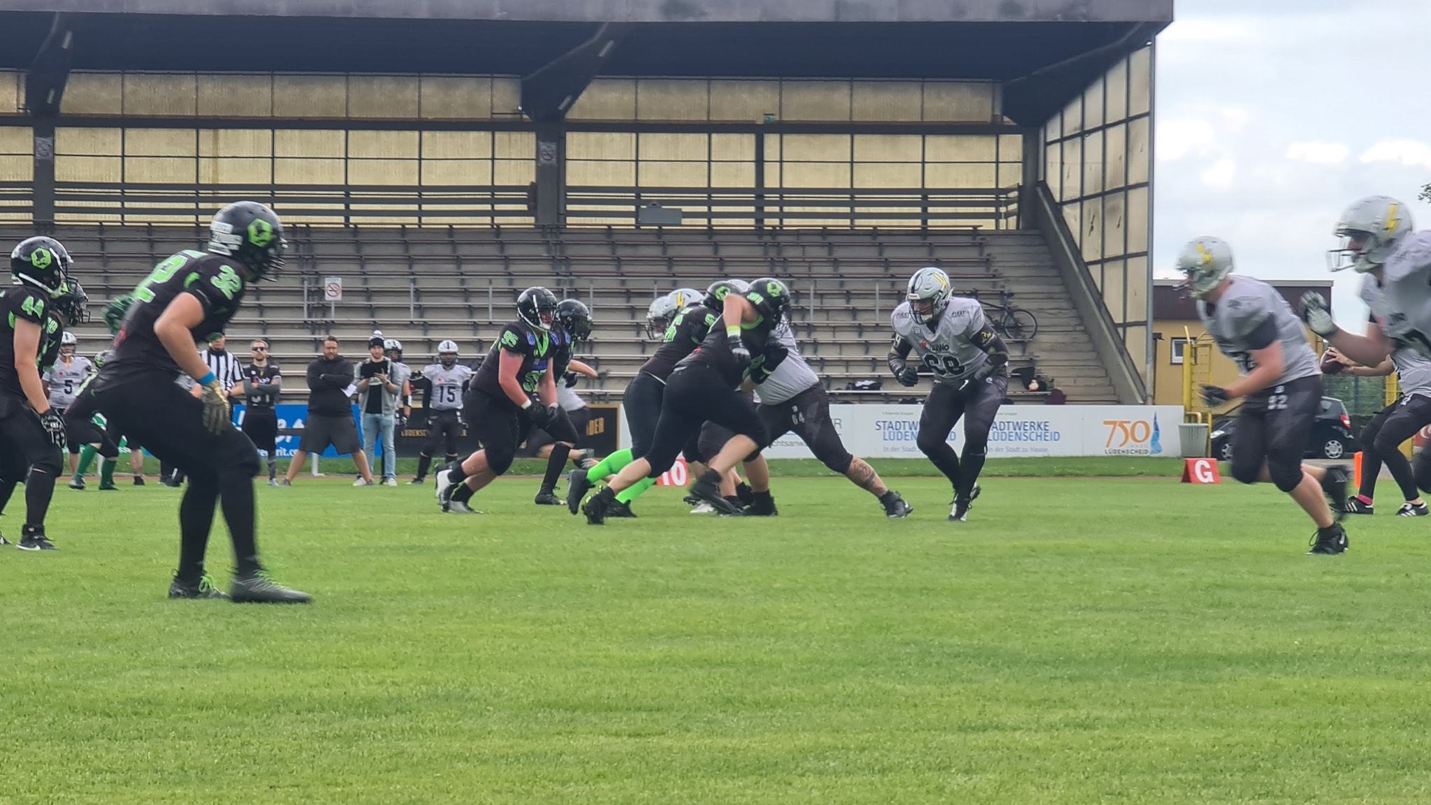 Scrimmage in Lüdenscheid (Foto: Herne Black Barons)