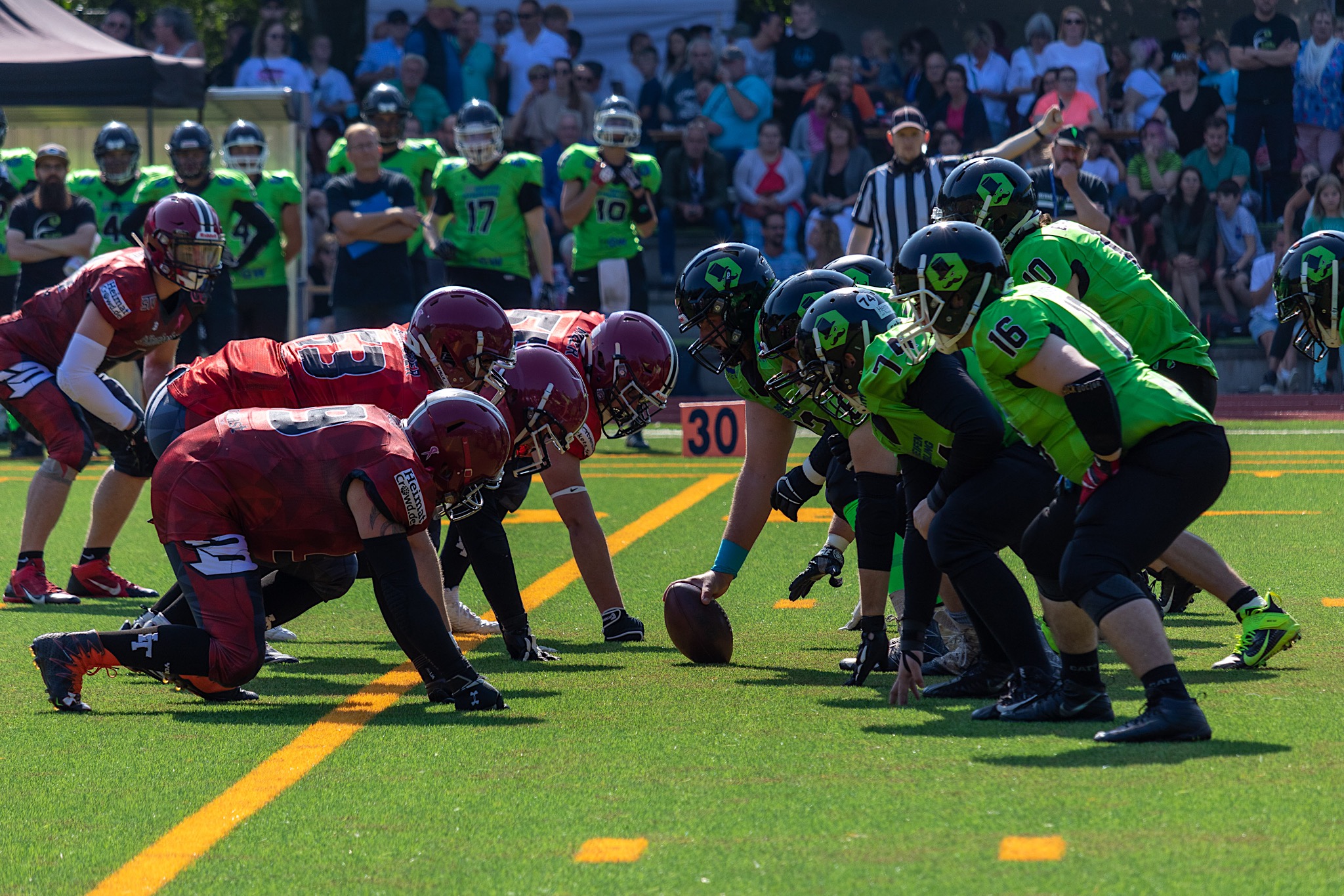 Das Hinspiel in Herne verloren die Titans mit 27:6 (Foto: Christian Maxelon)