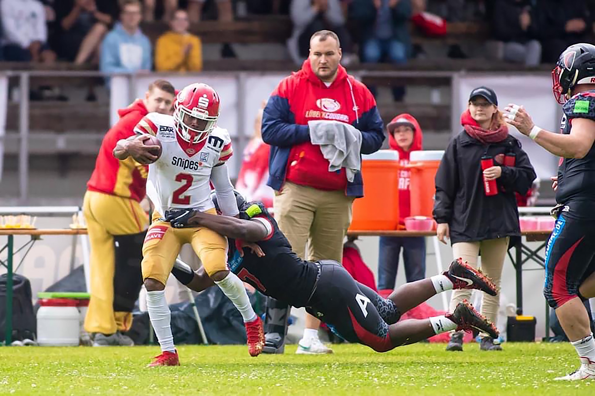 Solingen Paladins verpassen die Sensation in Lübeck und verlieren 35:25 - Foto:  John Grave