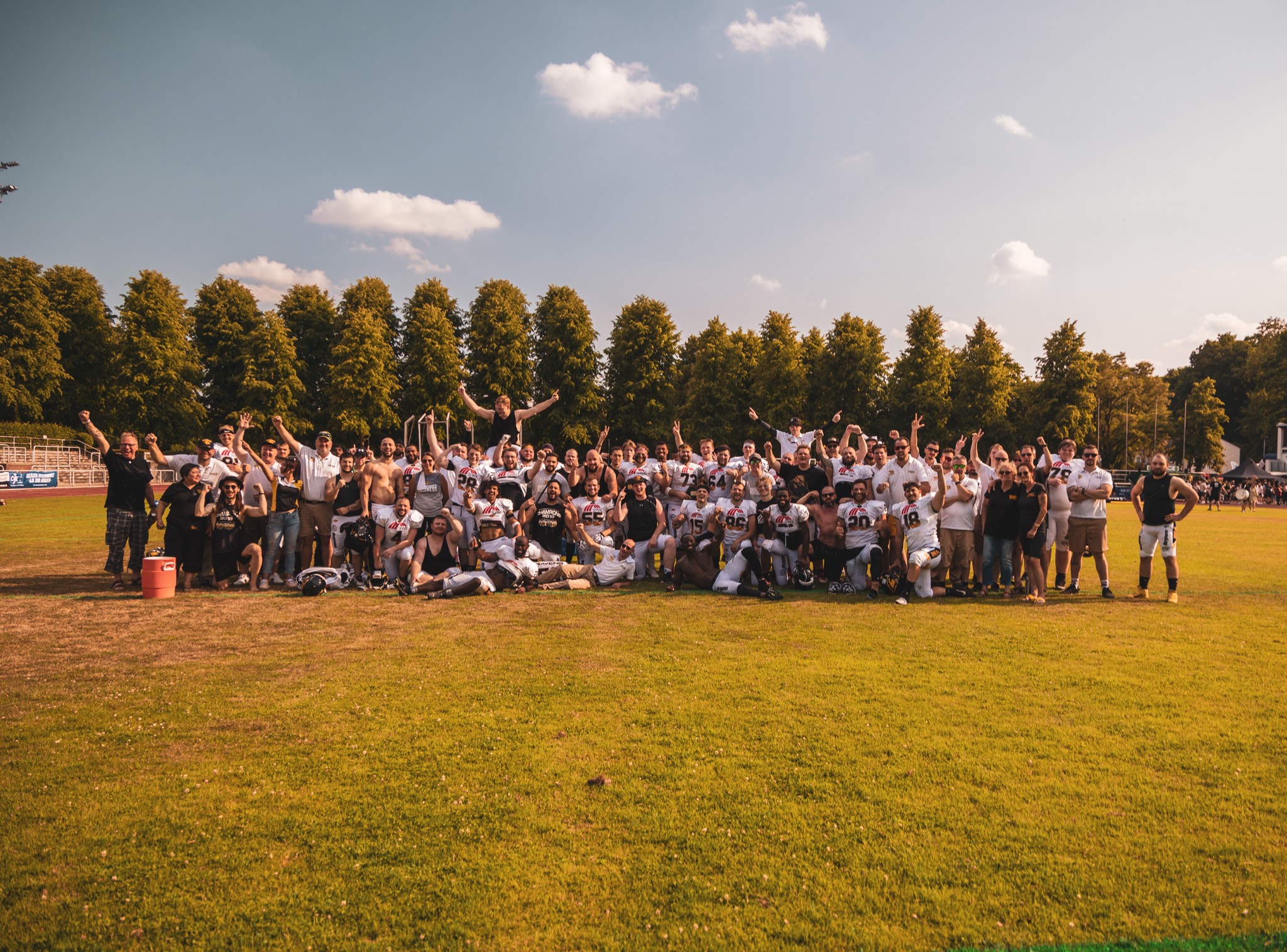 Die Raven gewinnen in Minden - Foto: Alex Leifeld