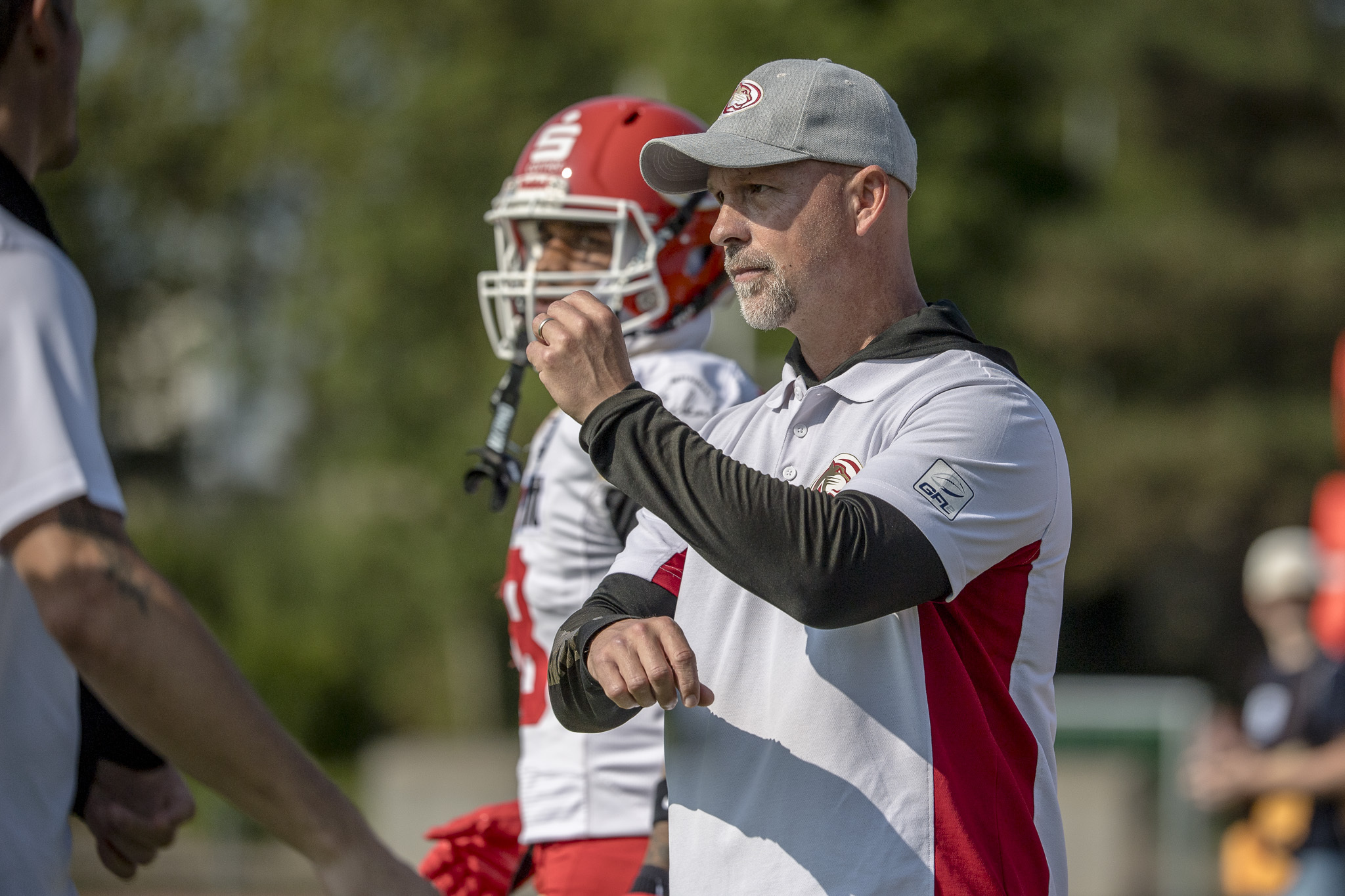 Don Lowrey Head Coach der Lübeck Cougars - Foto: Oliver Jungnitsch
