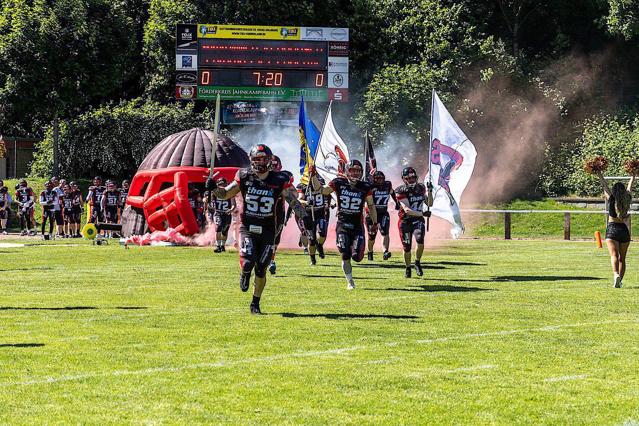 Die Solingen Paladins empfangen die Cologne Crocodiles zum nächsten Heimspiel im Walder Stadion - Foto: Marc Junge