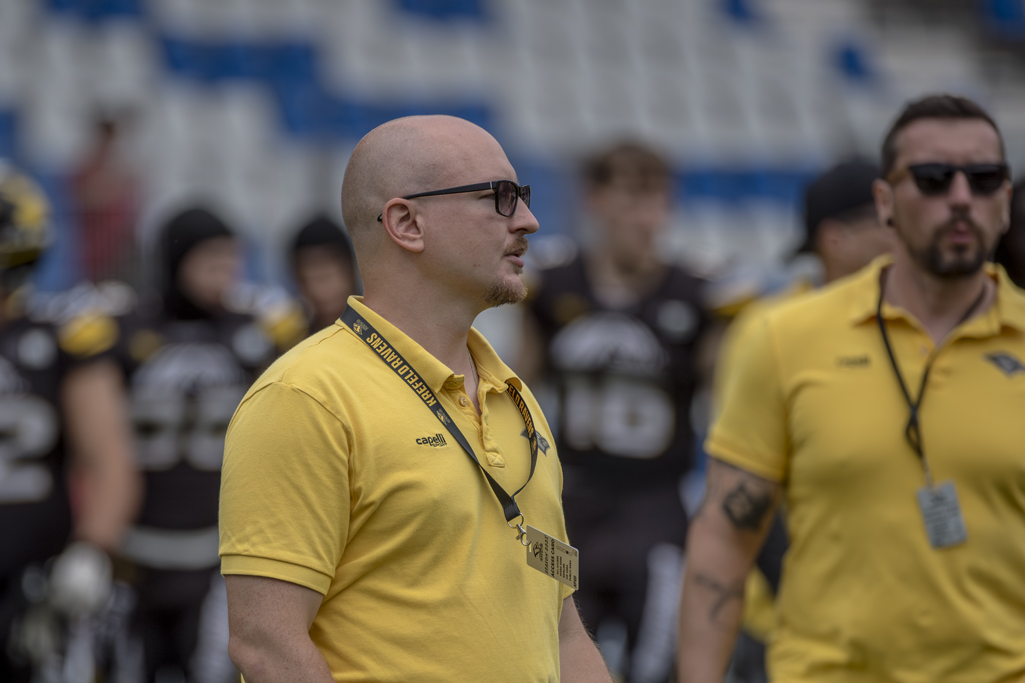 Coach Sebastian Nawroth übernimmt zusätzliche Rolle bei den Krefeld Ravens - Foto: Oliver Jungnitsch
