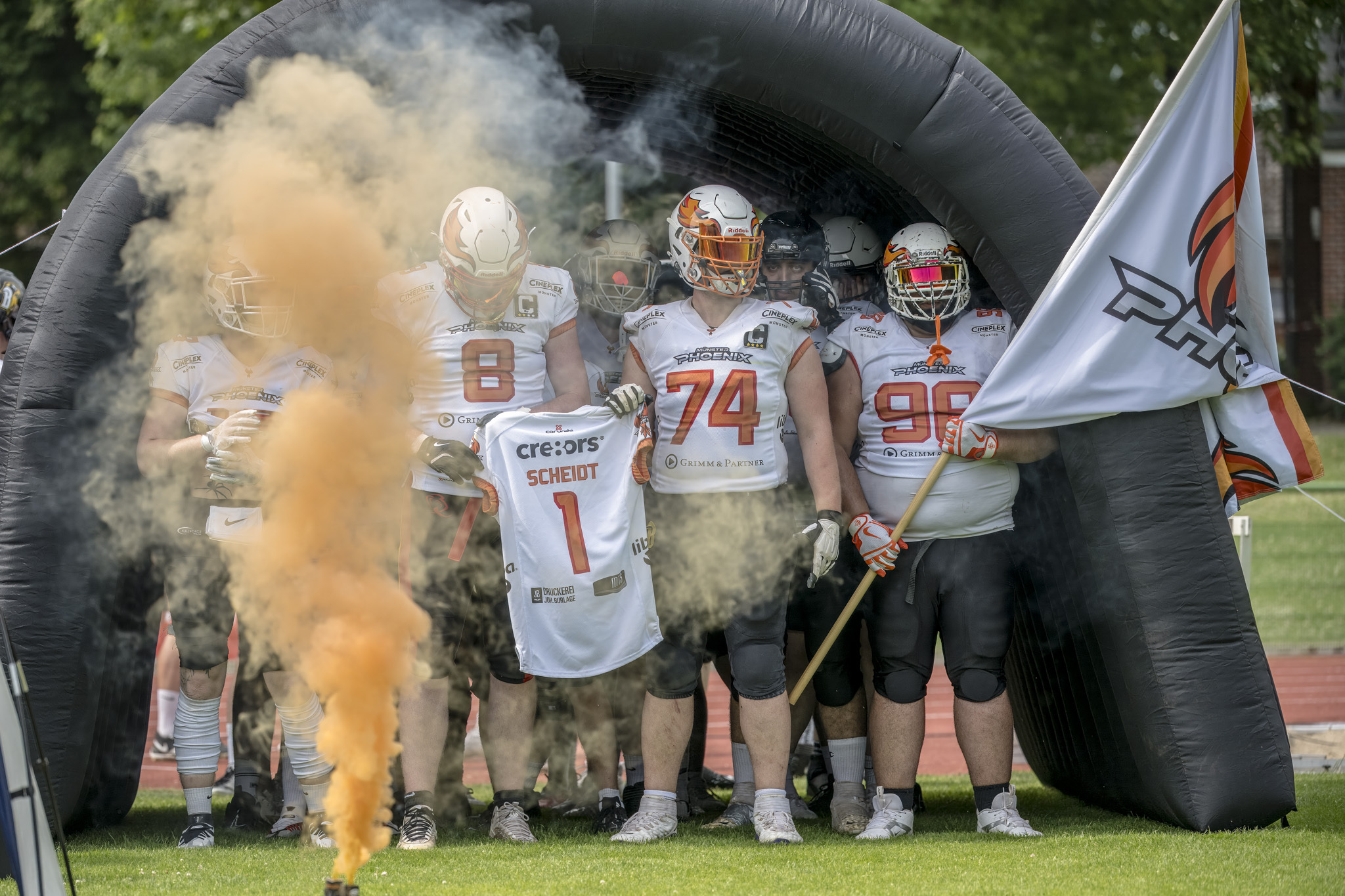 Aam Sonntag um 15.00 Uhr im Sportpark Sentruper Höhe in Münster treffen die Assindia Cardinals auf die Münster Phoenix - Foto: Oliver Jungnitsch