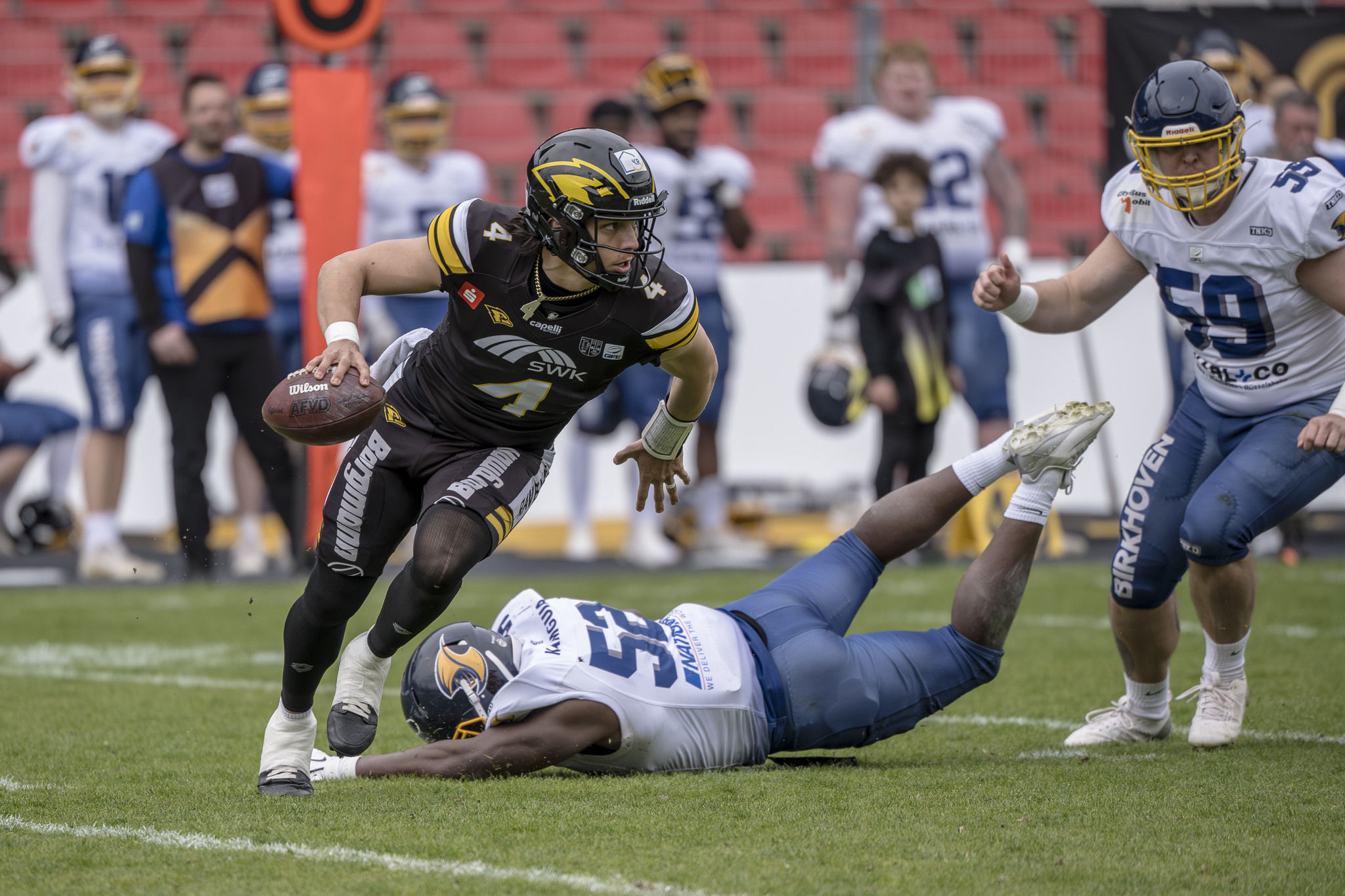 Christian Arrambide -Neuzugang auf der Quarterback-Position bei den Ravens - Foto: Oliver Jungnitsch