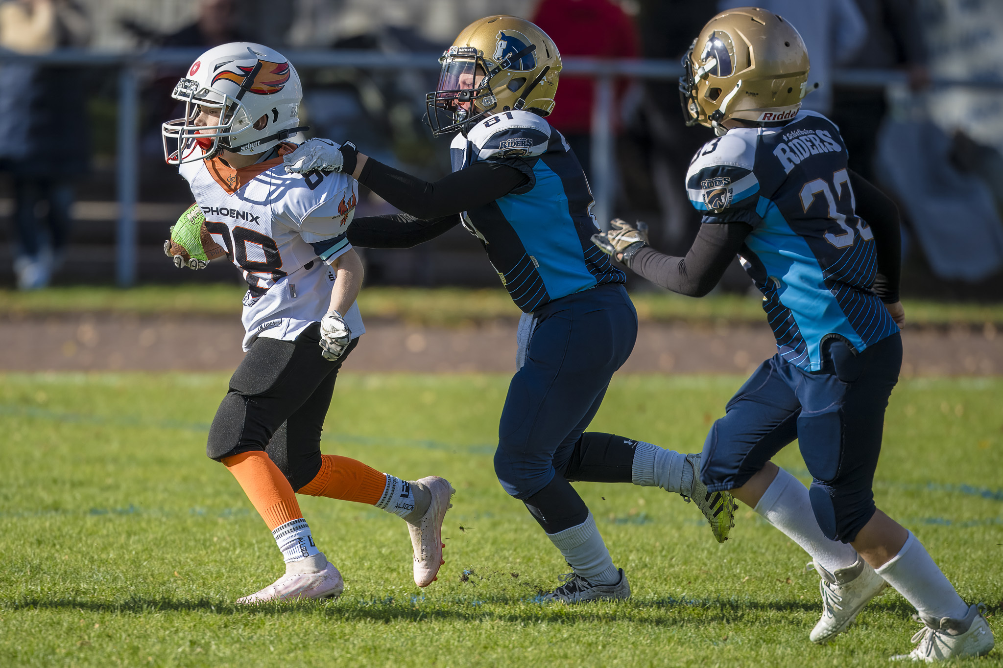 Die Münster Phoenix gewinnen packendes Finale gegen die Schiefbahn Riders knapp - Foto: Oliver Jungnitsch